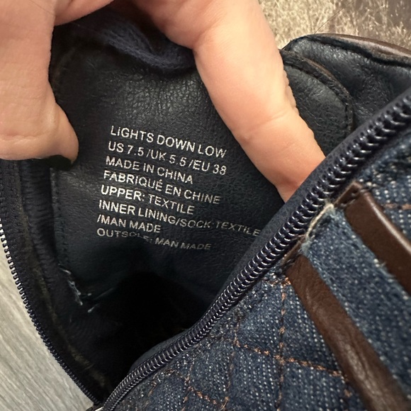 Denim Style Heels - Picture 4 of 5